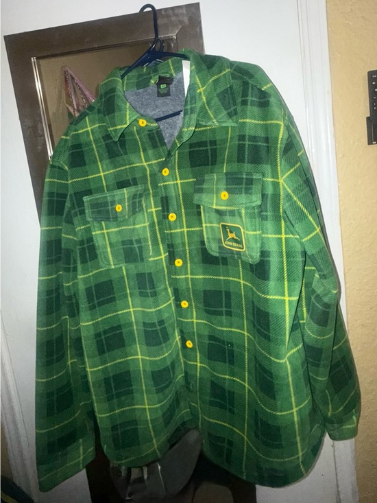 John Deere fleece lined jacket